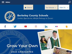 'berkeleycountyschools.org' screenshot