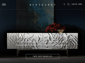'bernhardt.com' screenshot