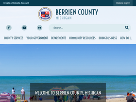 'berriencounty.org' screenshot