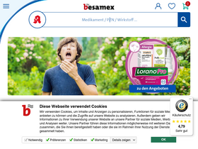 'besamex.de' screenshot