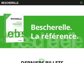 'bescherelle.ca' screenshot