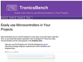 'best-microcontroller-projects.com' screenshot