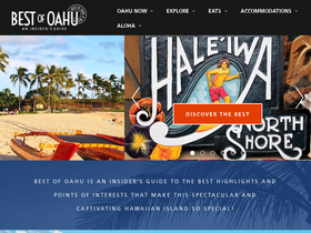 'best-of-oahu.com' screenshot