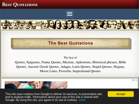 'best-quotations.com' screenshot