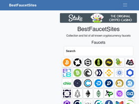 'bestfaucetsites.com' screenshot
