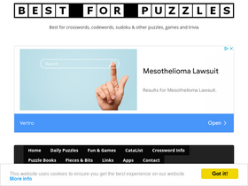 'bestforpuzzles.com' screenshot