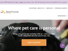 'bestfriendspetcare.com' screenshot