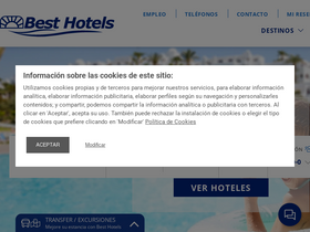 'besthotels.es' screenshot