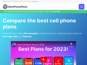 'bestphoneplans.net' screenshot