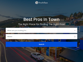 'bestprosintown.com' screenshot