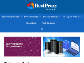 'bestproxyreviews.com' screenshot