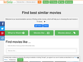 'bestsimilar.com' screenshot