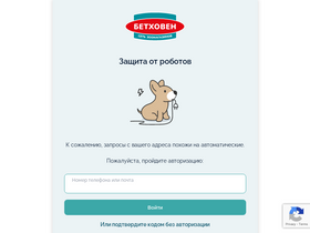 'bethowen.ru' screenshot