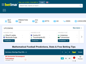 'betimate.com' screenshot