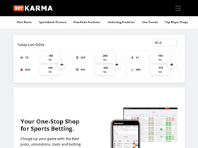 'betkarma.com' screenshot