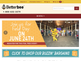 'betterbee.com' screenshot