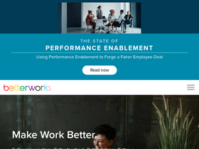 'betterworks.com' screenshot