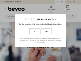 'bevco.dk' screenshot