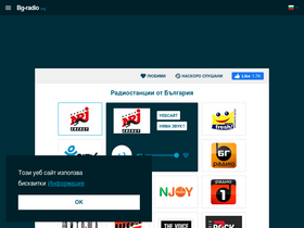 'bg-radio.org' screenshot