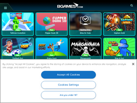 'bgames.com' screenshot