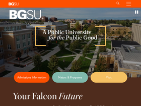 'bgsu.edu' screenshot