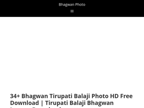 'bhagwanphoto.com' screenshot