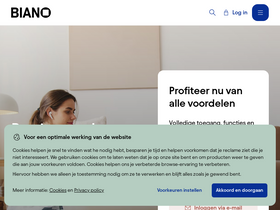 'biano.nl' screenshot