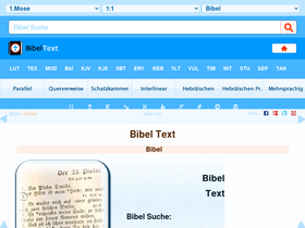 'bibeltext.com' screenshot