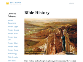 'bible-history.com' screenshot