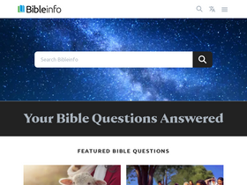 'bibleinfo.com' screenshot