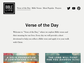 'biblelyfe.com' screenshot
