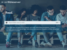 'bibleserver.com' screenshot