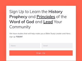 'biblestudyministry.com' screenshot