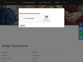 'bibliacatolica.com.br' screenshot