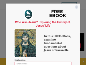 'biblicalarchaeology.org' screenshot