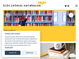 'bibliotecasalaborsa.it' screenshot