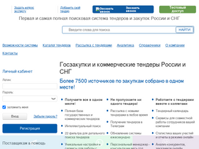 'bicotender.ru' screenshot