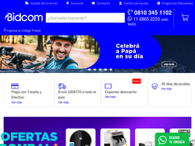 'bidcom.com.ar' screenshot