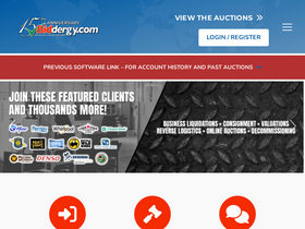 'biddergy.com' screenshot