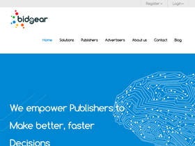 'bidgear.com' screenshot