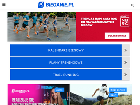 'bieganie.pl' screenshot