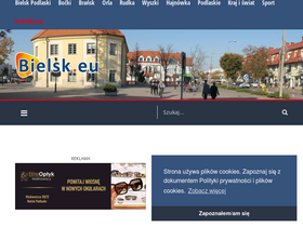 'bielsk.eu' screenshot