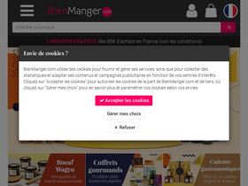 'bienmanger.com' screenshot