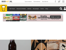 'biernet.nl' screenshot