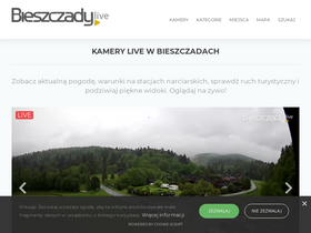 'bieszczady.live' screenshot