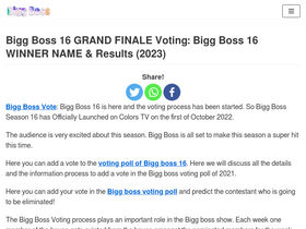 'bigg-boss-vote.in' screenshot