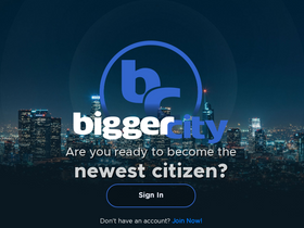 'biggercity.com' screenshot