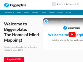 'biggerplate.com' screenshot