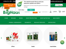 'bighaat.com' screenshot