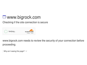 'bigrock.com' screenshot